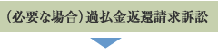 (必要な場合)過払金返還請求訴訟
